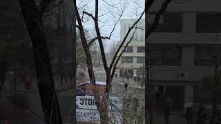 Thumbnail for Sudden Morning Snowfall at Sejong University ❄️✨ | Last Snow of 2025? | Hey Maruf! #SejongUniversity